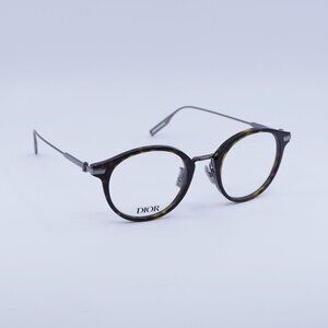 🕶️ New Dior NEODIORO RU 2000 Eyeglasses - Havana/Ruthenium Frame 50mm